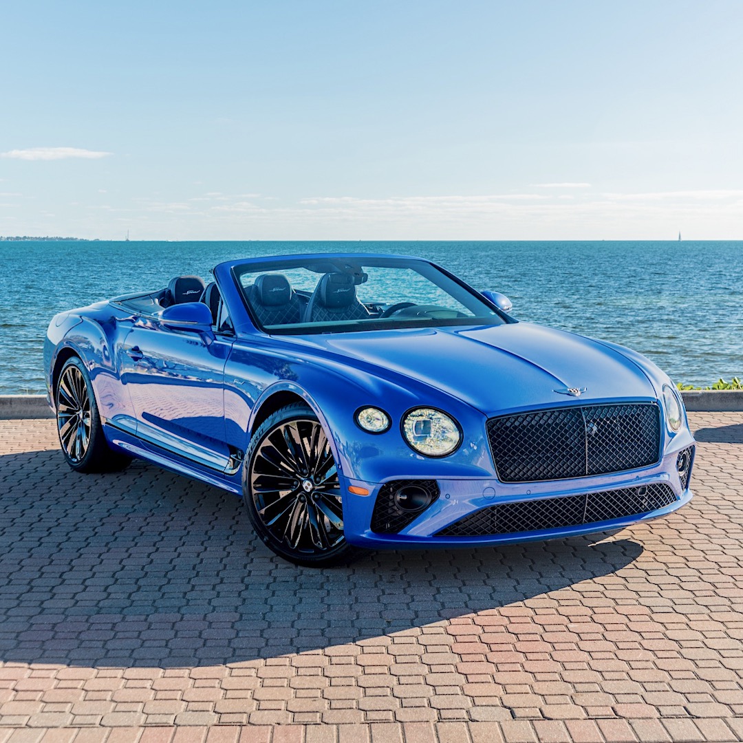 Bentley Continental GTC Speed Rental in Miami