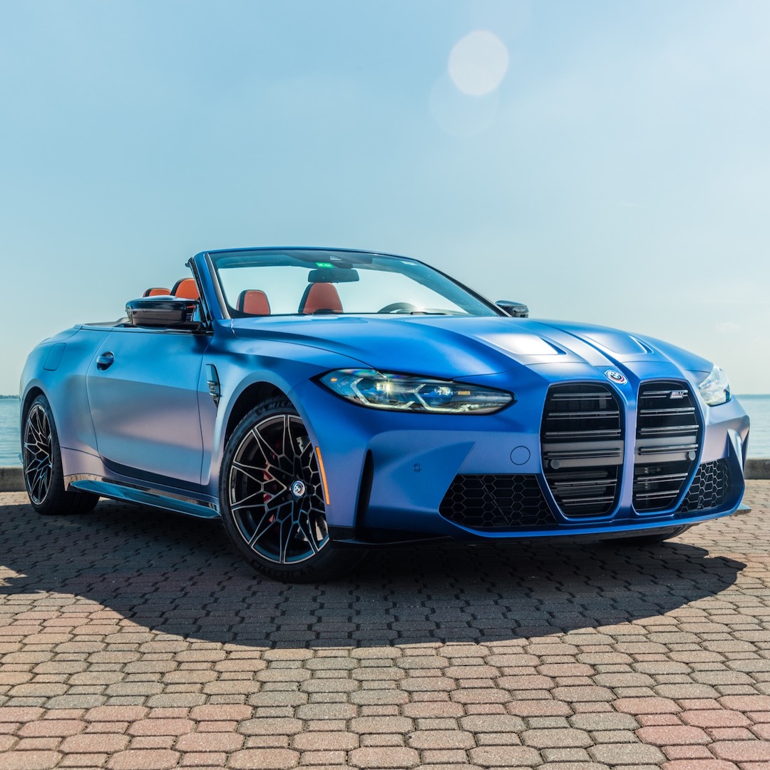 BMW M4 Convertible Competition Rental in Miami