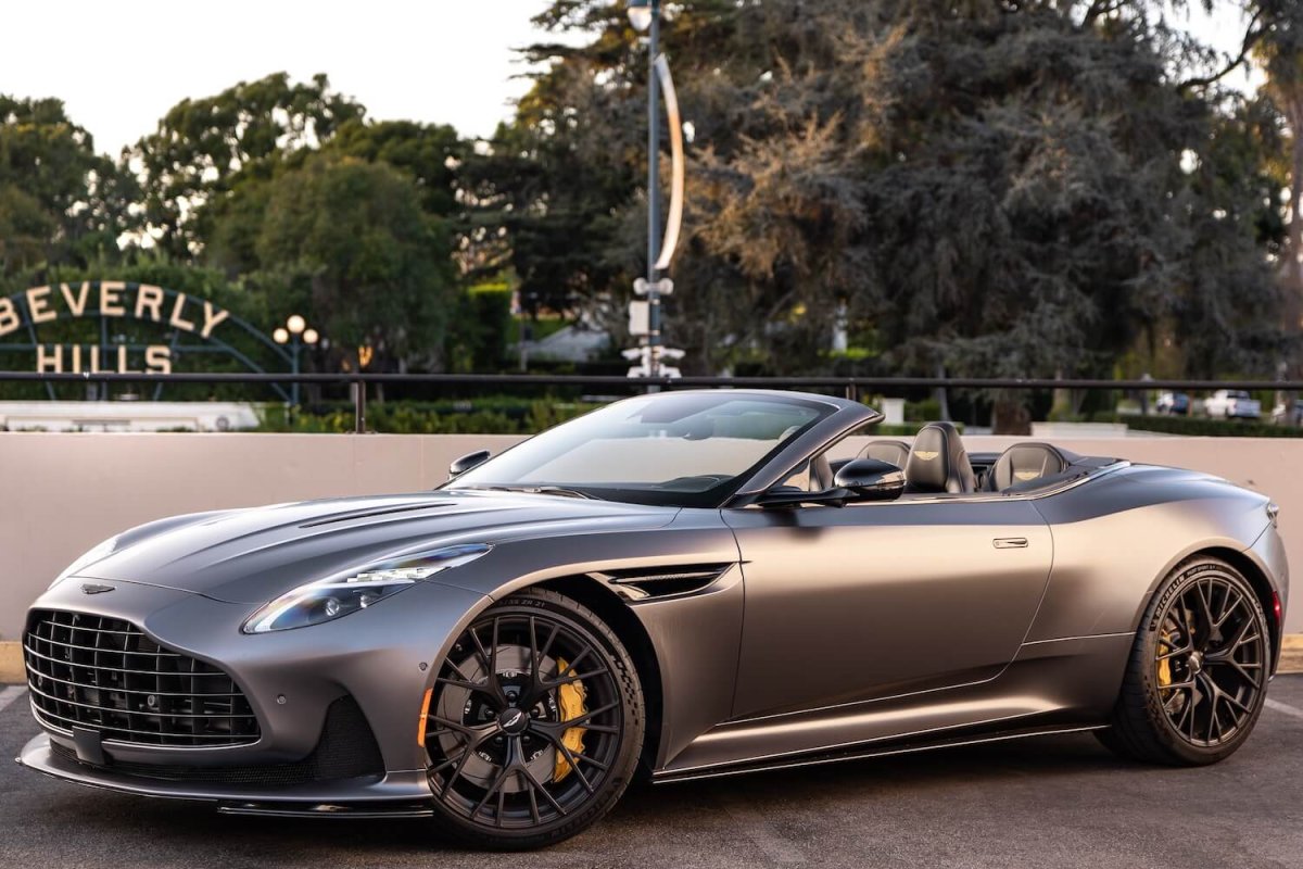 2025 Aston Martin DB 12 Valente Rental Los Angeles