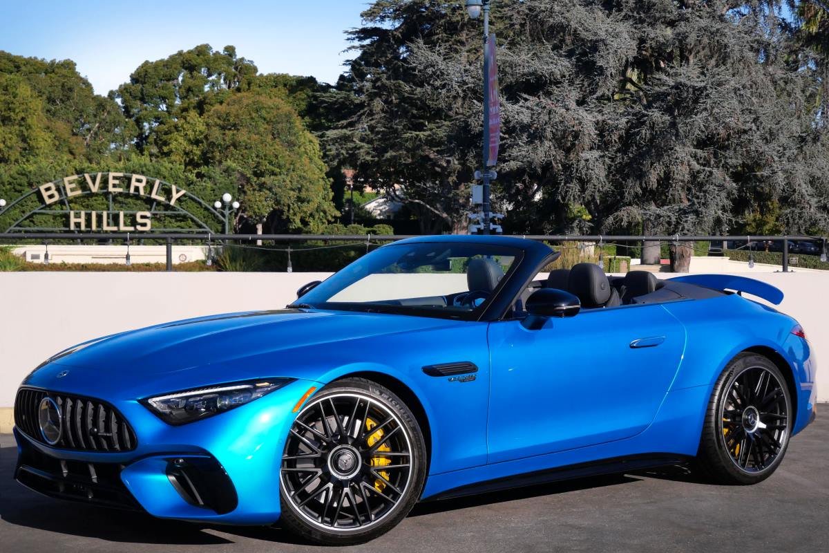 Rent a Mercedes AMG SL 63 2023 in LAX