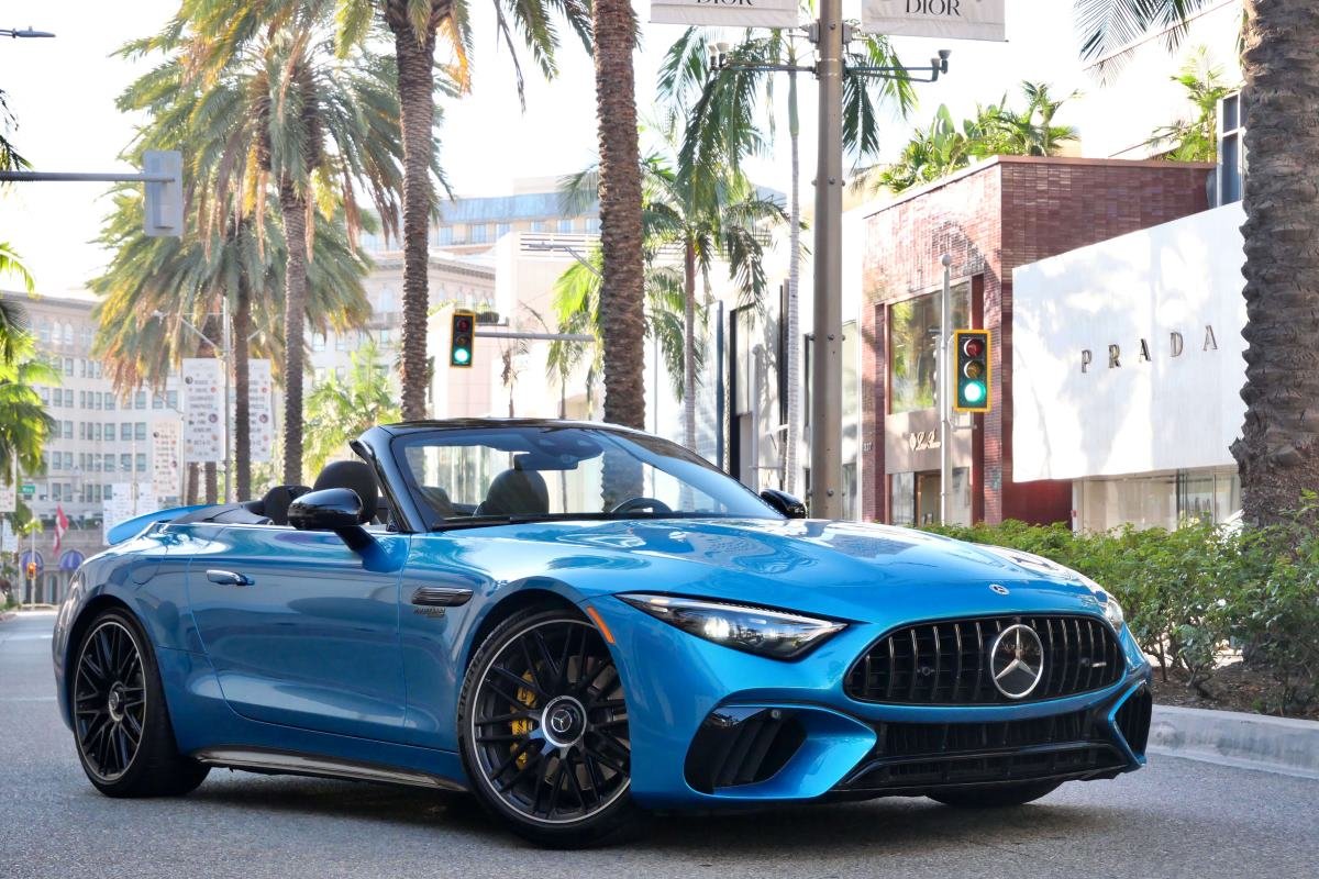 Rent a Mercedes AMG SL 63 2023 in Los Angeles Rent a Mercedes AMG SL 63 2023 in Los Angeles