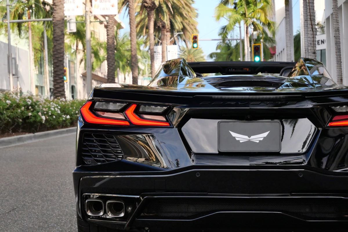 C8 Corvette convertible 2026 rental LAX