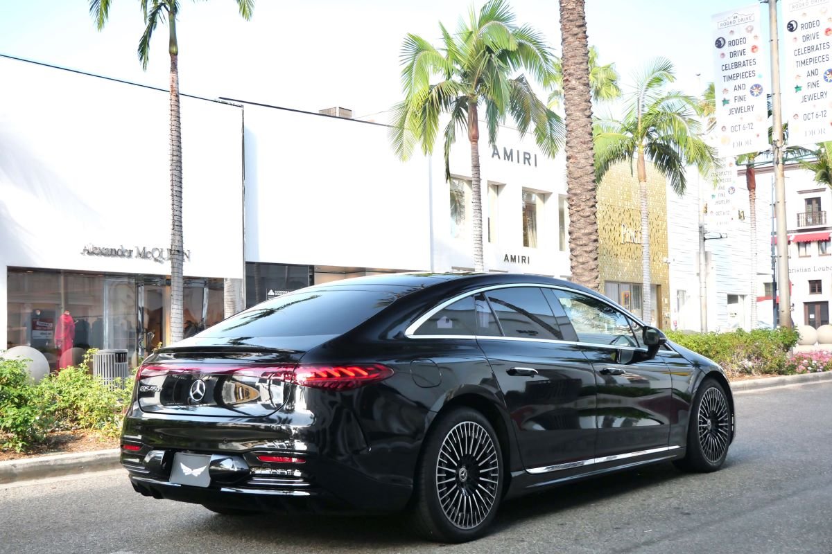 Mercedes-Benz EQS 450 rental LAX