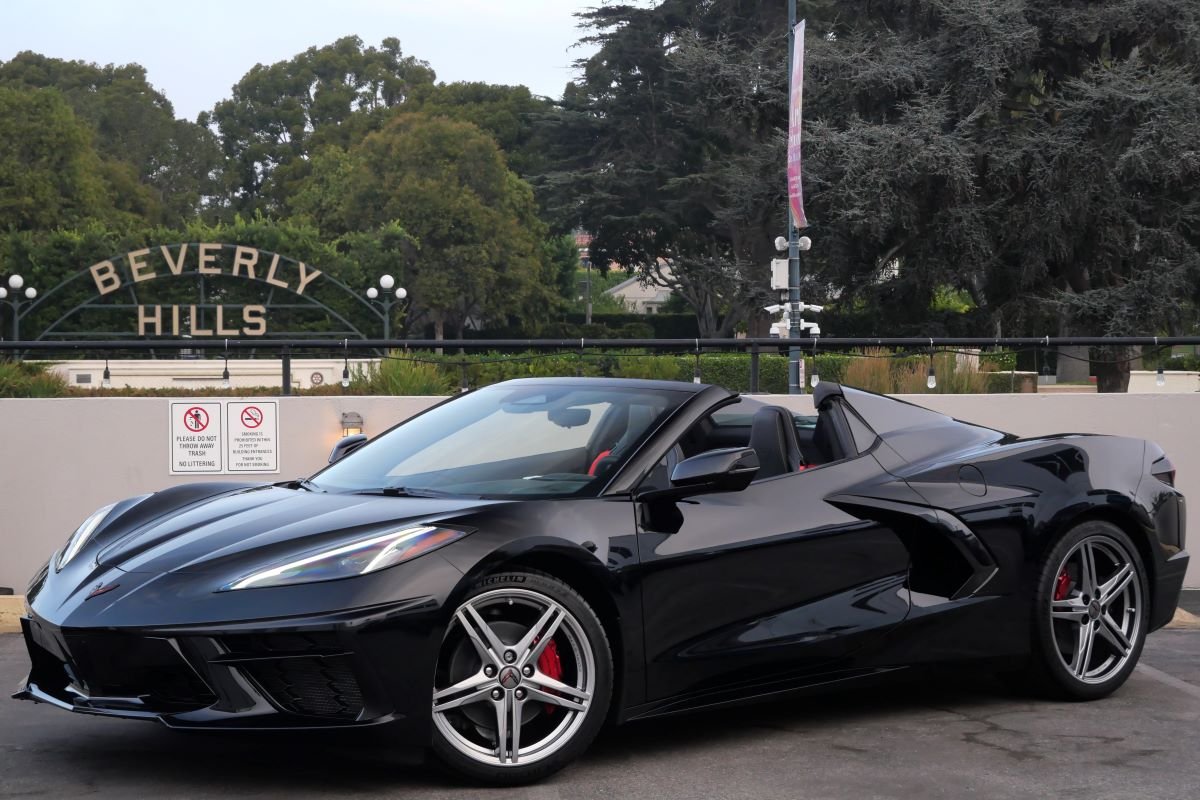 Rent a C8 Corvette convertible 2026 in Los Angeles