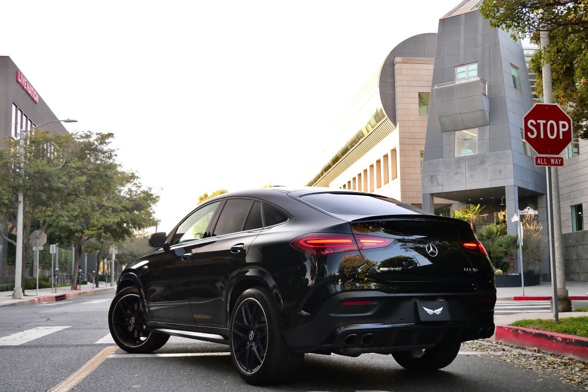 2026 Mercedes-AMG GLE 53 Coupe Black Rental Los Angeles