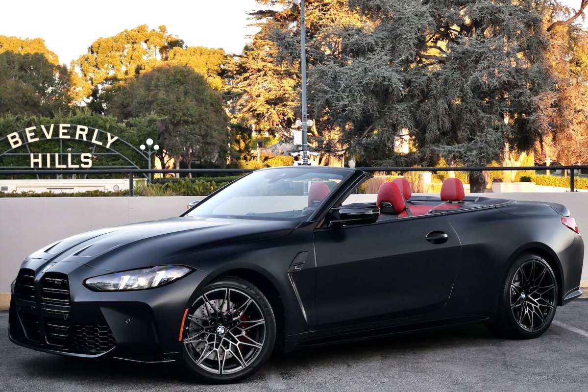 2026 BMW M4 Convertible Competition Rental LAX