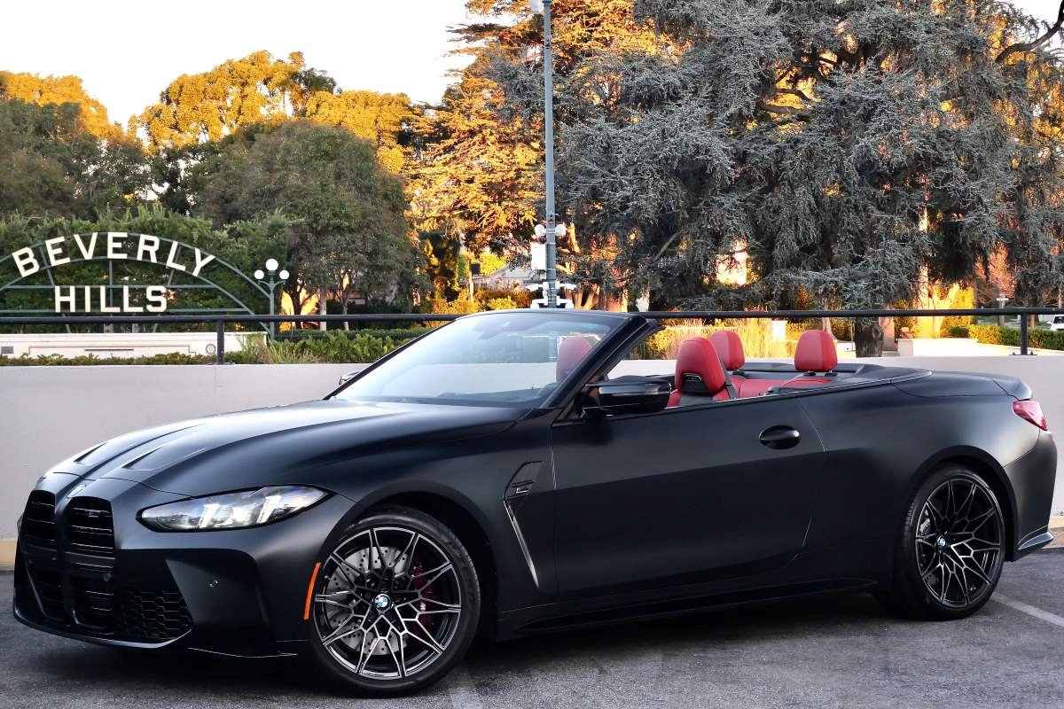 BMW M4 Convertible Competition 2026 in LA