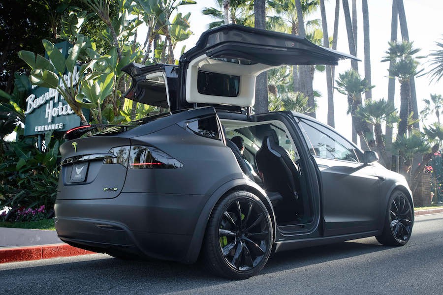 Tesla Model X P100D Rental Los Angeles Rent a Tesla Model X