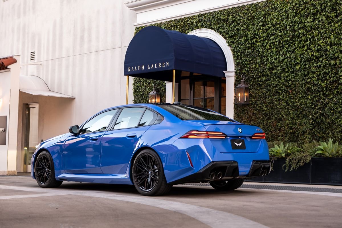 BMW G90 M5 rental in Los Angeles