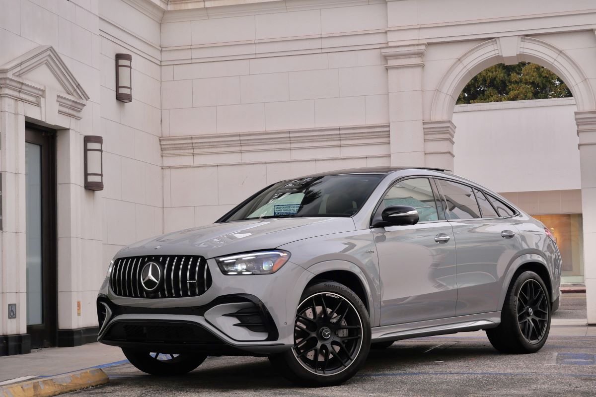 Mercedes-AMG GLE 53 Coupe Gray Rental Los Angeles
