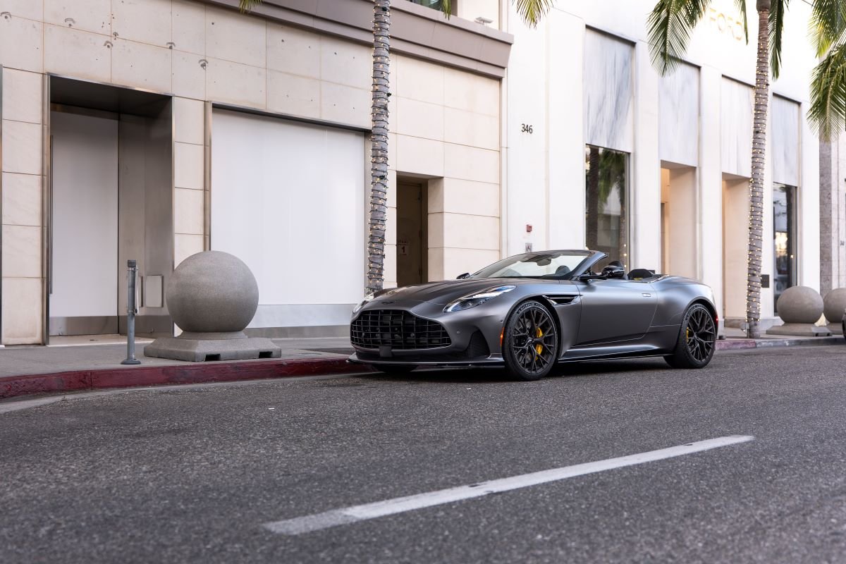 Rent a Aston Martin DB 12 Volante 2025 in Los Angeles