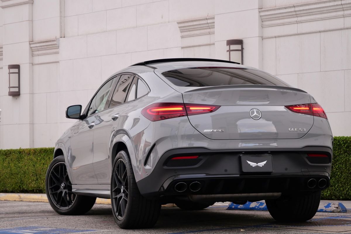 Mercedes-AMG GLE 53 Coupe Gray Rental Los Angeles