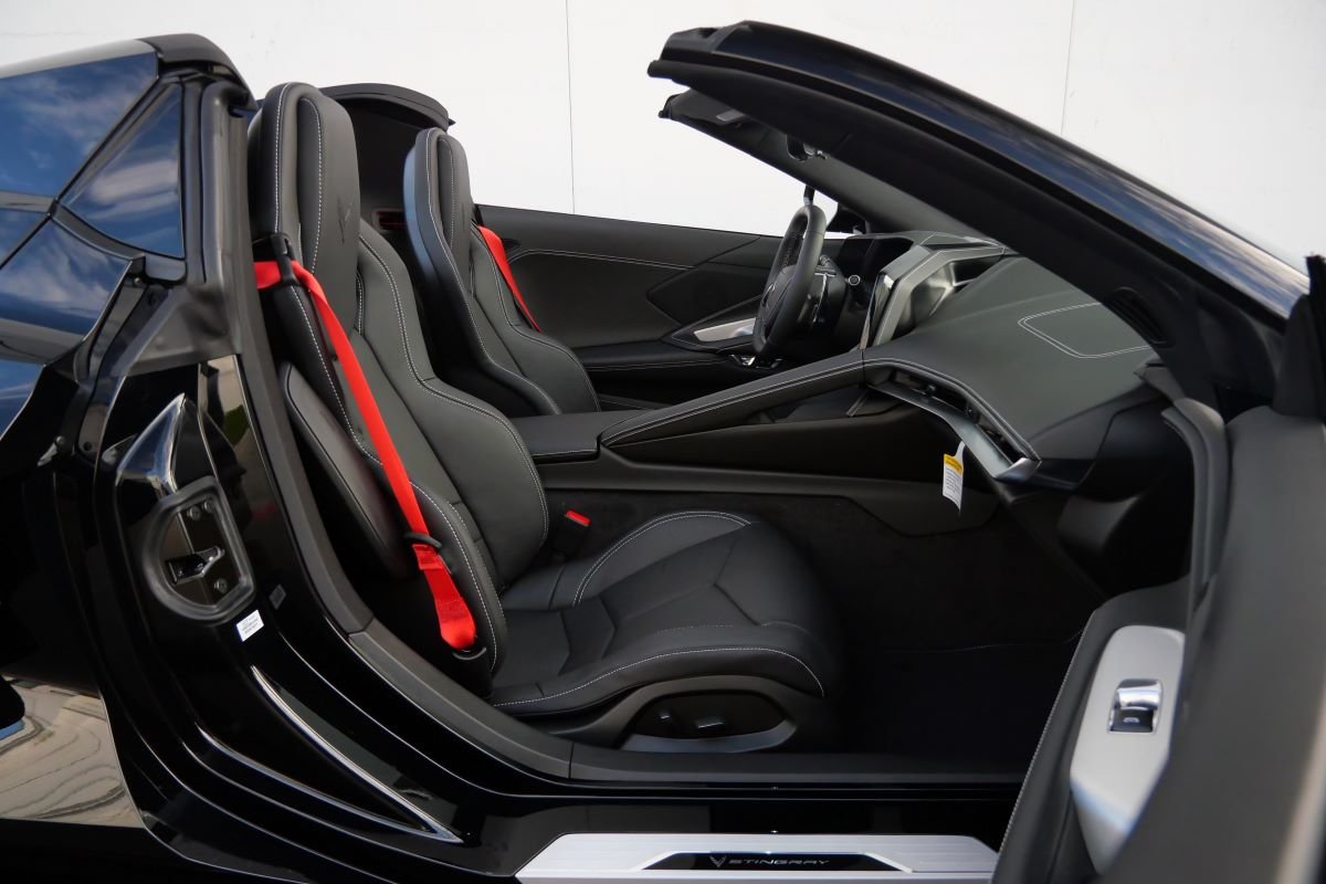 rent a C8 Corvette convertible 2026 in LAX
