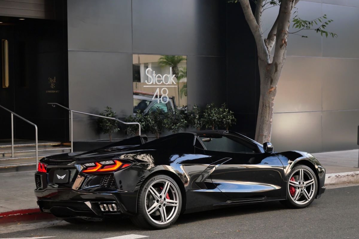 C8 Corvette convertible 2026 rental Los Angeles